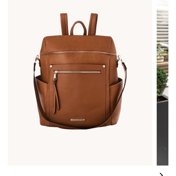 Commuter Backpack cognac - Picture 4 of 6